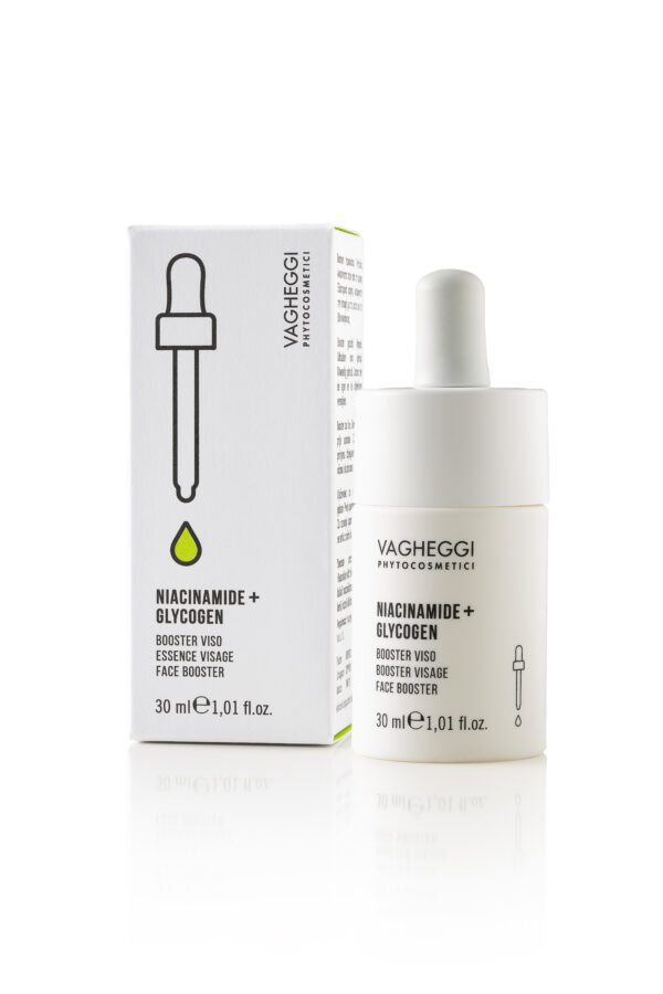 Niacinamide + Glycogen Face Booster – Kalmerend, Herstel & Energieboost 30ml